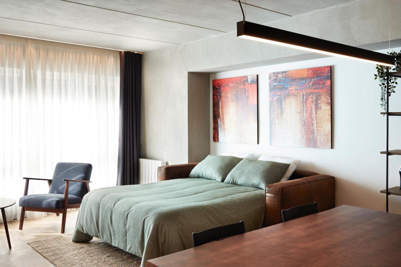 Apartamento En Pleno Centro Y A 200M De La Playa A Coruna Luaran gambar